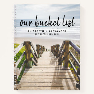Onze 'Bucket List Beach Couples Keepomwille Journa Notitieboek