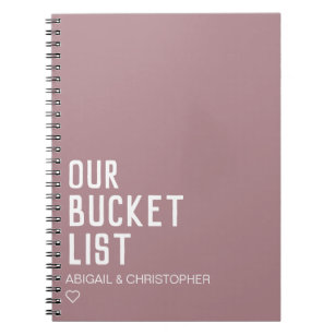 Onze Bucket List Couple Keepomwille Journal Notitieboek