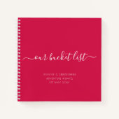 Onze Bucket List Couples Keepomwille Journal Notitieboek (Voorkant)