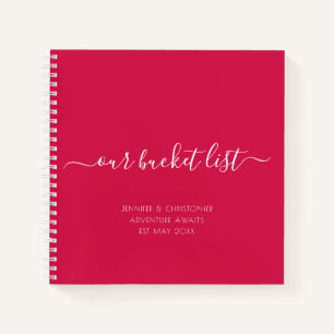 Onze Bucket List Couples Keepomwille Journal Notitieboek