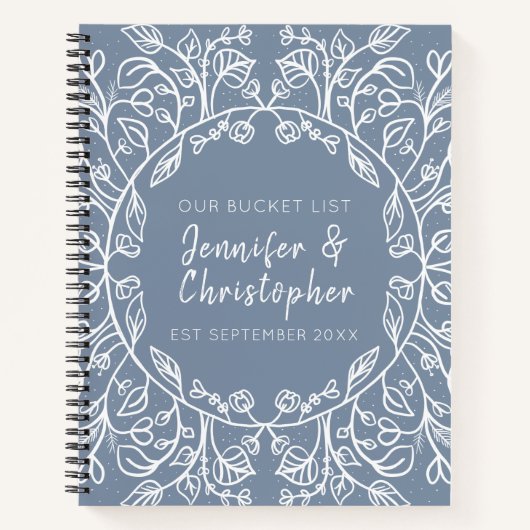 Onze Bucket List Couples Keepomwille Journal Notitieboek (Voorkant)