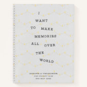 Onze Bucket List Couples Keepomwille Journal Notitieboek (Voorkant)