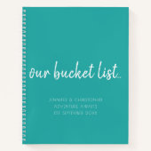 Onze Bucket List Couples Keepomwille Journal Notitieboek (Voorkant)