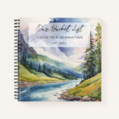 Onze Bucket List Koppels Natuur Avontuur Keepsake Notitieboek (Voorkant)