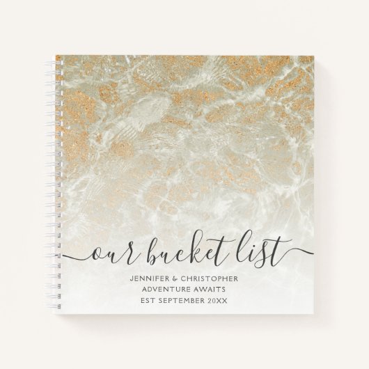 Onze bucketlist Beach Vibes Notitieboek (Voorkant)