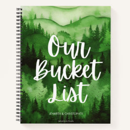 Onze bucketlist koppels Avontuur Keepsake Notitieboek