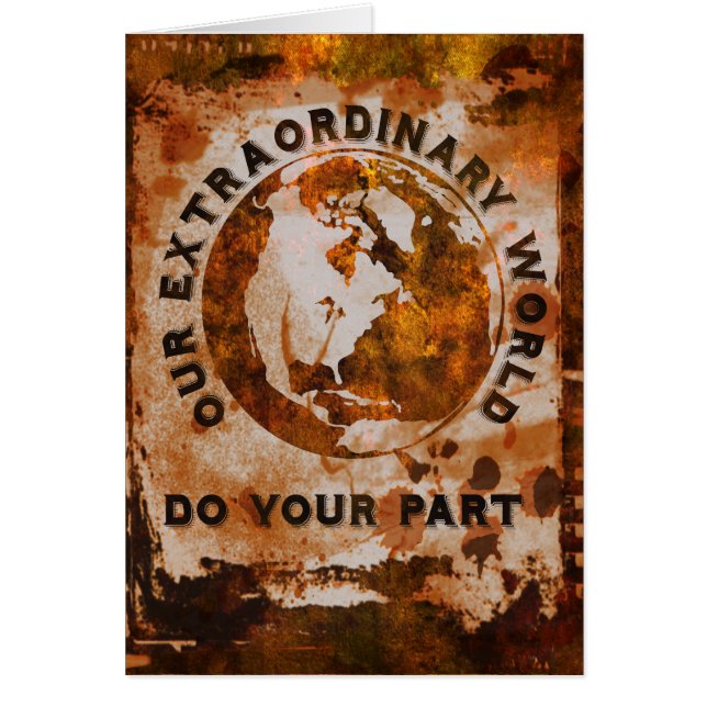 Onze buitengewone wereld - doe uw deel (Voorkant)