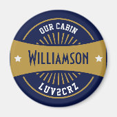 Onze Cabin Cruise Ship Stateroom Cabin Marker Magneet (Voorkant)