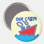 Onze Cabine Stateroom Deur Marker Magneet (Voorkant / Achterkant)