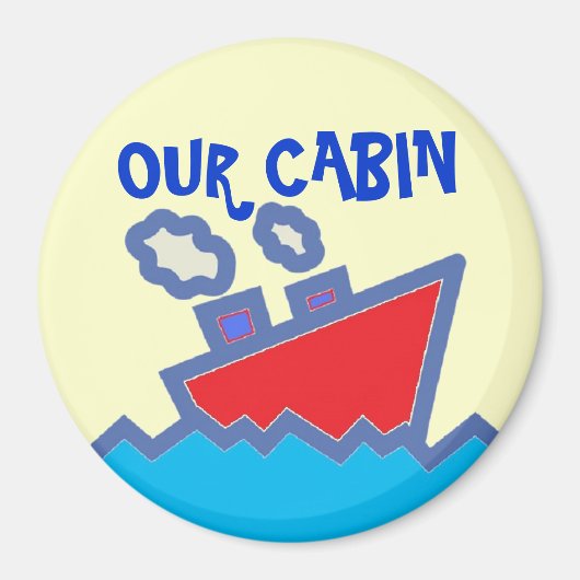 Onze Cabine Stateroom Deur Marker Magneet (Voorkant)