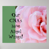 Onze CNA heeft Angel Wings, posters die prints ver (Voorkant)