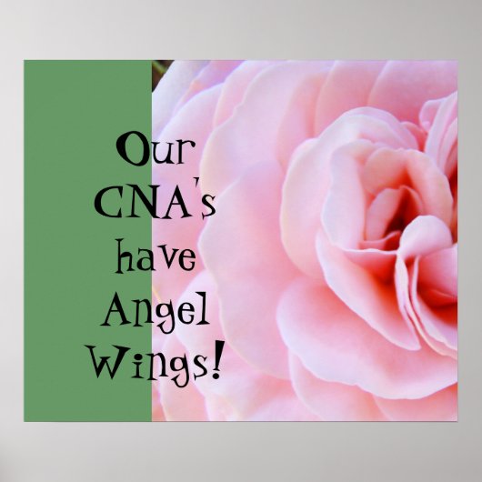 Onze CNA heeft Angel Wings, posters die prints ver (Voorkant)