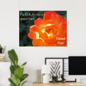 Onze CNA's speciale aanraking Bedankt poster kunst (Thuiskantoor)