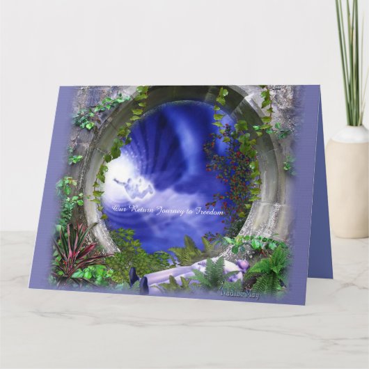 Onze condoleances kaart (Voorkant)