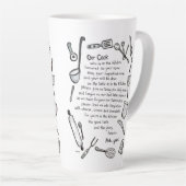 Onze Cook Cup Latte Mok (Rechterhoek)
