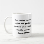 Onze cultuur loopt op de tekst van het citaat van  koffiemok (Links)