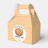 Onze Cutie Pie's 1e verjaardag Bedankdoosjes (Achterkant)