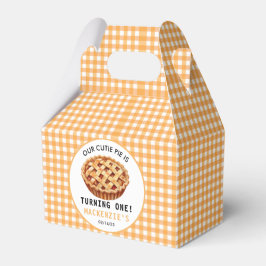 Onze Cutie Pie's 1e verjaardag Bedankdoosjes