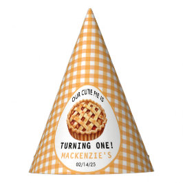 Onze Cutie Pie's 1e verjaardag Feesthoedjes