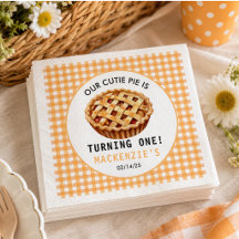Onze Cutie Pie's 1e verjaardag
