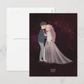 Onze dag LIEFDE Valentijnsdag Feestdagenkaart (Voorkant / Achterkant)