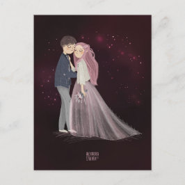 Onze dag LIEFDE Valentijnsdag Feestdagenkaart