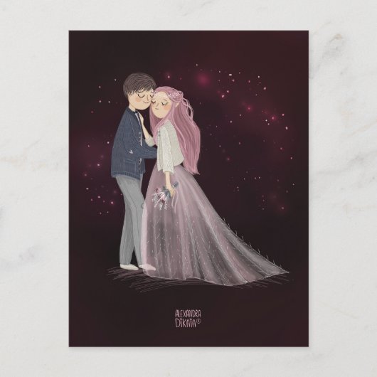 Onze dag LIEFDE Valentijnsdag Feestdagenkaart (Voorkant)