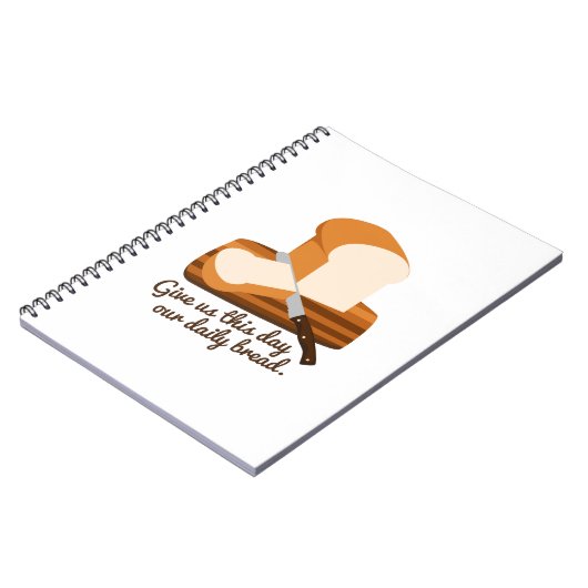 Onze dagelijkse brood notitieboek (Linkerzijde)