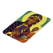 Onze dame Czestochowa Black Madonna Icon Poland Magneet (Linkerzijde)