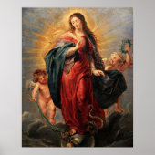 Onze dame Maagd Immaculate Hart van Mary 3 Poster (Voorkant)