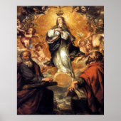 Onze dame Maagd Immaculate Hart van Mary 4 Poster (Voorkant)