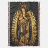 Onze dame Mary 17e eeuw Art Blanket Deken (Voorkant Verticaal)