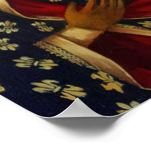 Onze dame Mary Black Madonna van Czestochowa Poster (Hoek)