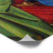 Onze dame Mary Pentecost Heilige Geest Poster (Hoek)