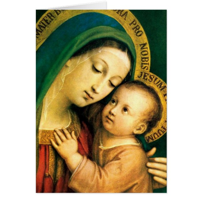 Onze dame of Good Counsel, bid alsjeblieft voor on (Voorkant)