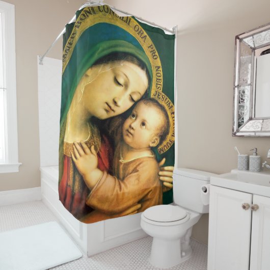 Onze dame of Good Counsel Douchegordijn (In situ)