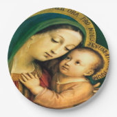 Onze dame of Good Counsel Papieren Bordje (Voorkant)