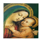 Onze dame of Good Counsel Tegeltje (Voorkant)