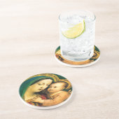 Onze dame of Good Counsel Zandsteen Onderzetter (Zijkant)