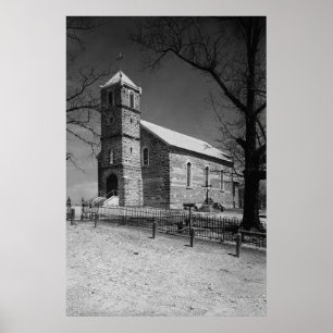 Onze dame of Help Christians Church Poster