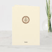 Onze Dame of MOUNT CARMEL Mass Offing Kaart (Achterkant)