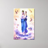 Onze Dame of Prompt Succes Canvas Afdruk (Voorkant)