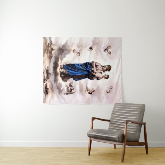 Onze Dame of Prompt Succor BW Wandkleed (In Situ (horizontaal))