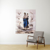 Onze Dame of Prompt Succor BW Wandkleed (In situ)