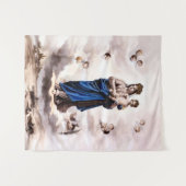 Onze Dame of Prompt Succor BW Wandkleed (Voorkant (horizontaal))