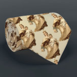 Onze dame op de berg Carmel Jesus Scapular Religio Stropdas<br><div class="desc">Traditioneel katholiek religieus afbeelding van Onze Dame van de berg Carmel die de Baby Jezus vasthoudt met de bruine capulair met een wolkenontwerp op de achtergrond.</div>