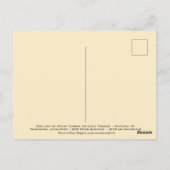 Onze dame op de berg Carmel Traditional Latijn Mas Briefkaart (Achterkant)