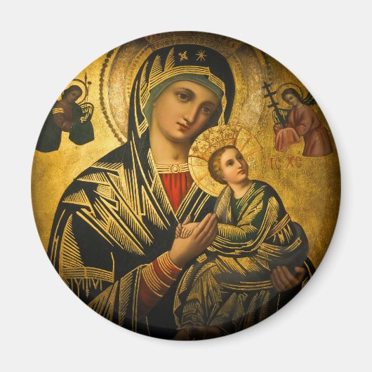 Onze Dame Perpetual Help Magnet (Voorkant)