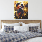 ONZE DAME UNDOER VAN KNOPEN CANVAS AFDRUK (Insitu (Slaapkamer))