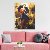 ONZE DAME UNDOER VAN KNOPEN CANVAS AFDRUK (Insitu (Woonkamer))